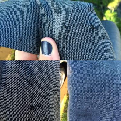 New suit came back with holes and stains. Owner doesn't seem to care. Terrible customer service, reporting to the BBB.