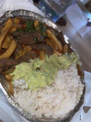 Lomo Saltado Carne!