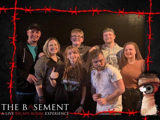 We escaped The Basement!