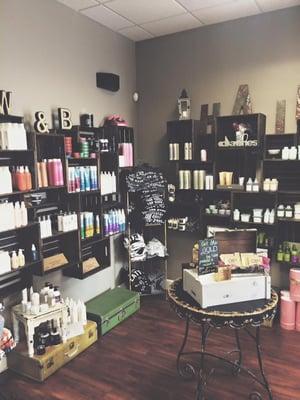 Our favorite hair care lines: Original & Mineral, Reuzel, Lakme, Benniefactor, Gage, Reference of Sweden & Davines!