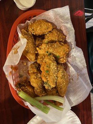 Spicy Garlic Parmesan Wings