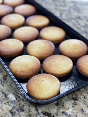 Rice muffin tops