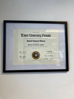 Danny's Degree