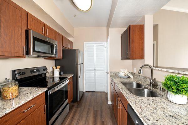 Kitchen at Briargrove at Vail