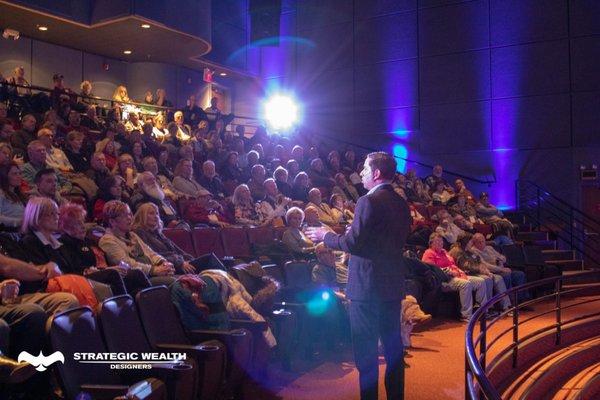 Our financial planning State of the Economy Wine and Wisdom was an excellent kick off to the year at the Kentucky Science Museum!