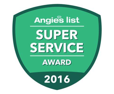 2016 Super Service Award