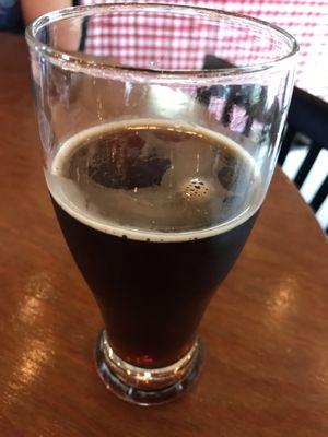 The Uptown brown ale, brewed from Vinomondo!