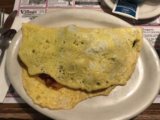 Veggie omelette