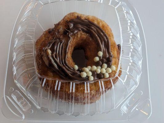 Croissant Donut with Nutella. This was good! I ate this the next day, and the Nutella taste wasn't as prominent as I had hoped