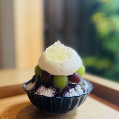 Seasonal Fruit + Shaved Milk Ice