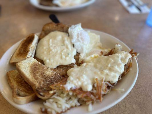 Chicken Fried Steak & Eggs