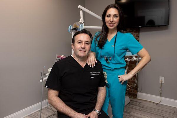 Dr. Steven Volk and Dr. Irina Kellerman-Volk