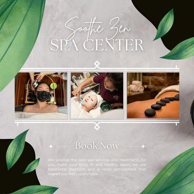 Welcome to Soothe Zen Spa!