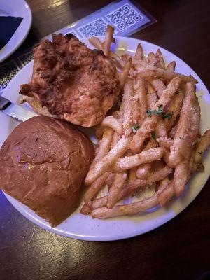 Fried chicken sandwich