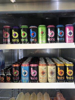 NutriMeals carries several low calorie drink options including BANG Energy.