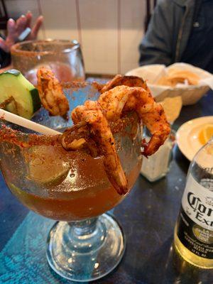 Michelada w/ Shrimp