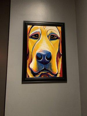 Wall art we love dogs 2/6/22