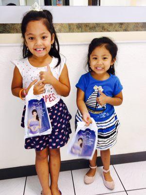 Thumbs up! Happy kids perfect smile only at Calaveras Family Dentistry. We love to see our patients smile