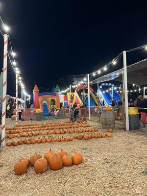 Love the bounce houses and carnival games!