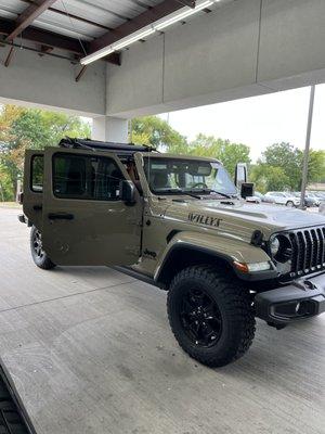 Wave if you see me in My Jeep