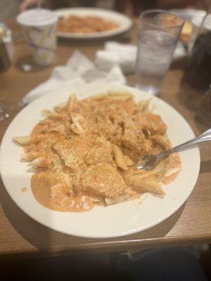 Penne Pasta with Rose Sauce