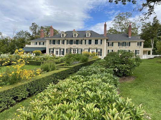 House - garden view