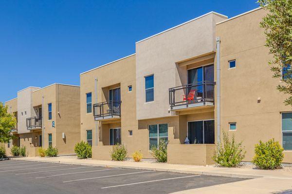 Private patios and balconies