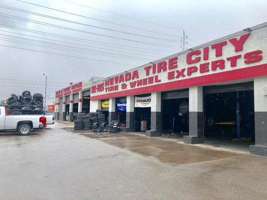 We've got enough space to go around. Come and get tires, oil changes, brake services, engine, and transmission repairs.