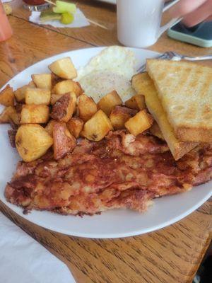 Eggs and toast