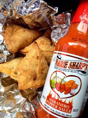 Needed something to go with the Samosas. Best hot sauce in the land.