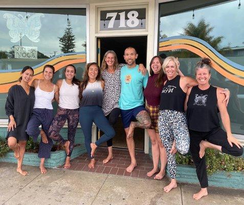 A few of the Village Yoga Crew!