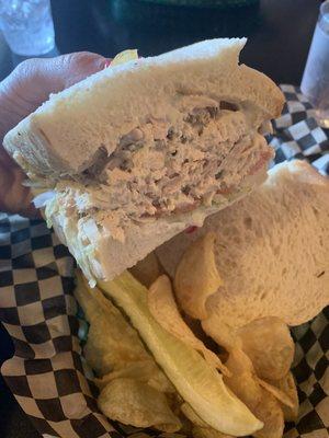 Tuna fish sandwich