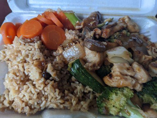 Hibachi chicken bowl