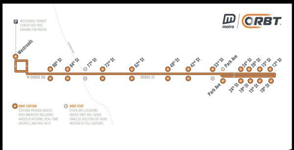 ORBT Bus Route