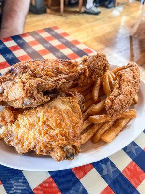 Chicken Fried Chicken Lunch