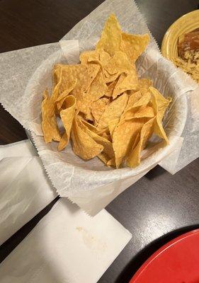 Free chips and salsa