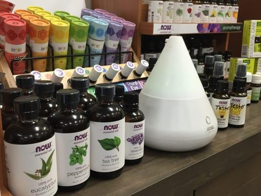 Stop by to check out our selection of essential oils