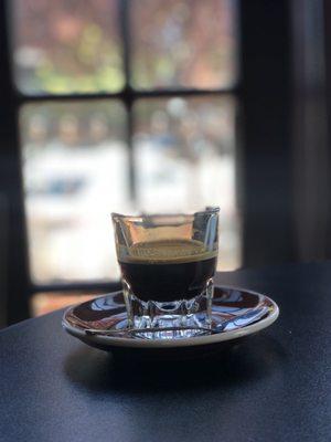 Double shot espresso