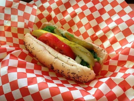 Chicago Dog in Milwaukee.