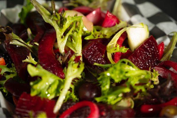 Beets & truffle salad