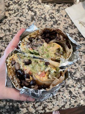 Homewrecker Burrito (veggie)