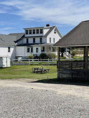 Main house where great ideas such as the great tasting lavender wine are born