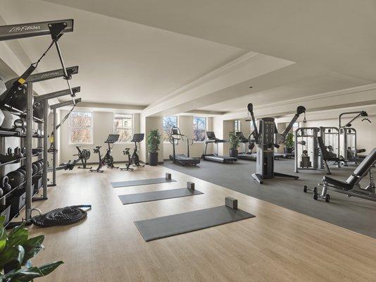 Fitness Center | The Newbury Boston