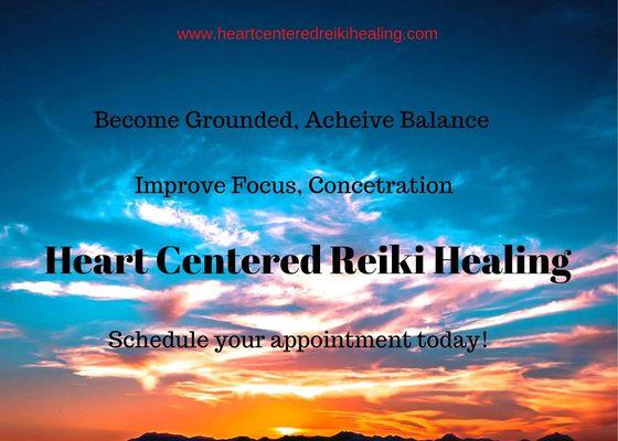 Visit www.heartcenteredreikihealing to schedule your appointment.