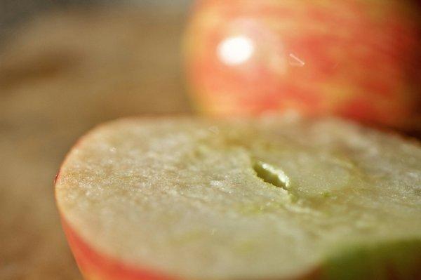 Honeycrisp Apple Cross-section