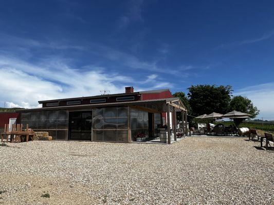 Tasting room exterior