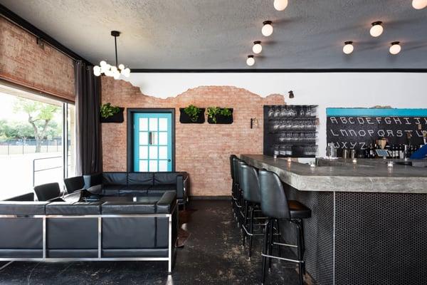 Camerata - A modern industrial wine bar in Montrose - Houston, TX