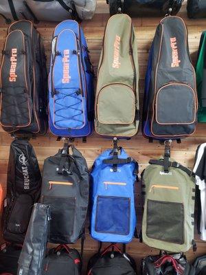 The whole line of SpearPro diving backpacks is here.