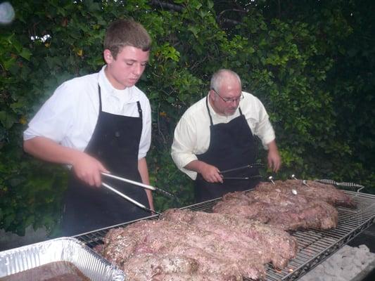 Going big on a Tri-Tip BBQ