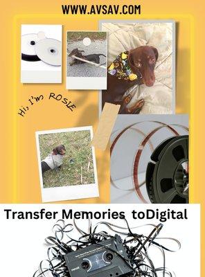 Transfer Your Memories to Digital www.avsav.com